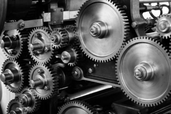 Service cogs in action